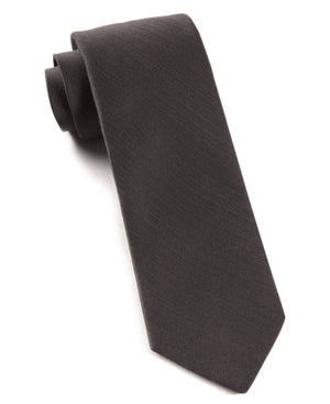 Astute Solid Charcoal Tie featured image