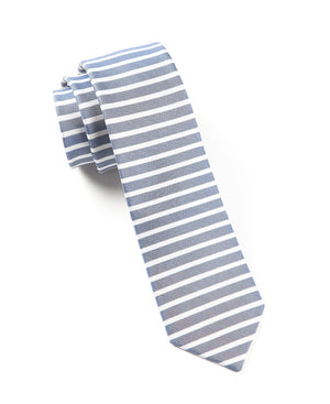Unity Stripe Navy Tie | Silk Ties | Tie Bar