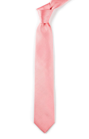 Grosgrain Solid Spring Pink Tie alternated image 1