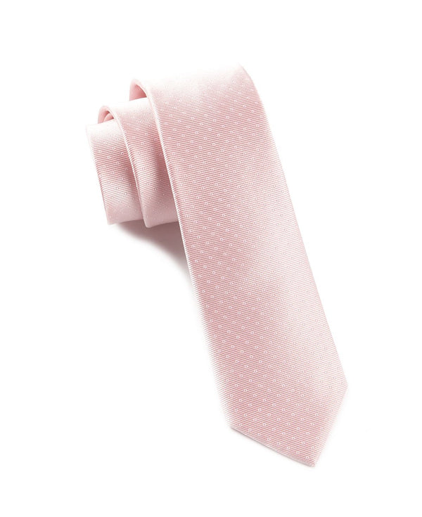 Mini Dots Blush Pink Tie | Silk Ties | Tie Bar