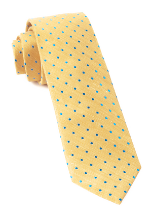 Dotted Dots Yellow Tie featured image