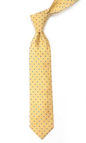 Dotted Dots Yellow Tie alternated image 1