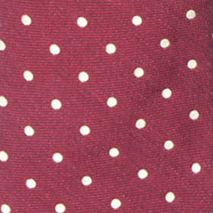 Dotted Dots Burgundy Tie alternated image 2