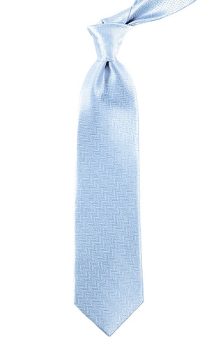 Herringbone Baby Blue Tie alternated image 1