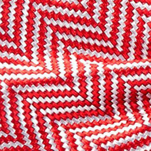 Native Herringbone Red Bow Tie alternated image 1