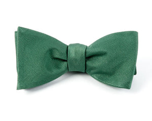 Grosgrain Solid Eucalyptus Green Bow Tie