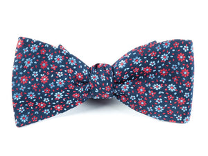 Milligan Flowers Navy Bow Tie featured image