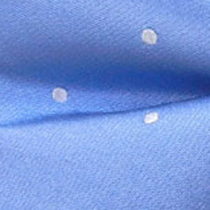 Satin Dot Light Cornflower Bow Tie alternated image 2