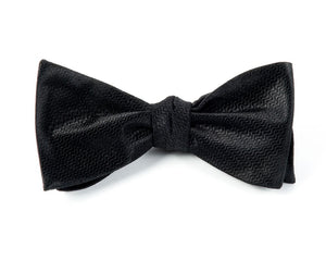 Static Solid Black Bow Tie featured image