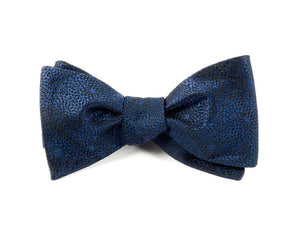 Interlaced Navy Bow Tie featured image