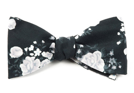 Hinterland Floral Black Bow Tie | Silk Bow Ties | Tie Bar