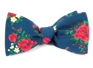 Hinterland Floral Navy Bow Tie featured image