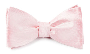 Mini Dots Blush Pink Bow Tie