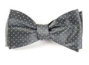 Mini Dots Charcoal Bow Tie featured image