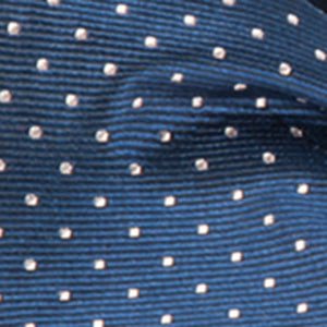 Mini Dots Classic Navy Bow Tie