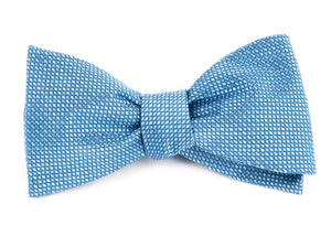 Sideline Solid Light Blue Bow Tie