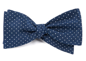 Mini Dots Navy Bow Tie featured image