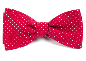 Mini Dots Red Bow Tie featured image