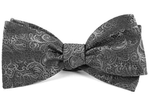 Ceremony Paisley Charcoal Bow Tie featured image