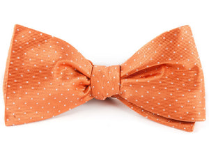 Mini Dots Tangerine Bow Tie featured image