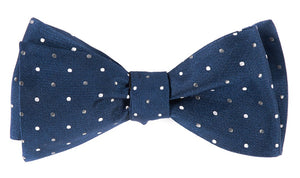 Jpl Dots Navy Bow Tie