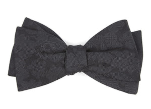 Refinado Floral Black Bow Tie featured image