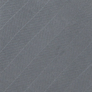 Herringbone Vow Grey Bow Tie alternated image 1