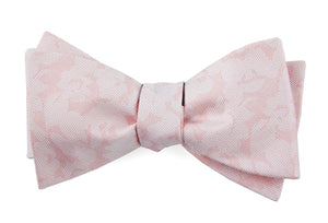 Refinado Floral Blush Pink Bow Tie featured image