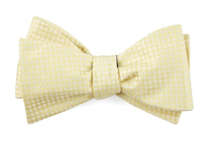 Be Married Checks Butter Bow Tie featured image