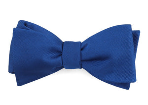 Grosgrain Solid Royal Blue Bow Tie featured image