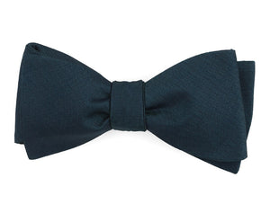 Refinado Floral Teal Bow Tie featured image