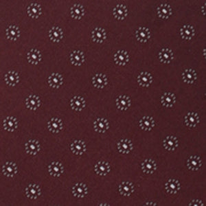 Sparkler Medallions Burgundy Bow Tie alternated image 1