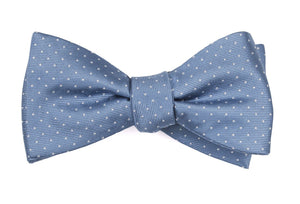Mini Dots Slate Blue Bow Tie featured image