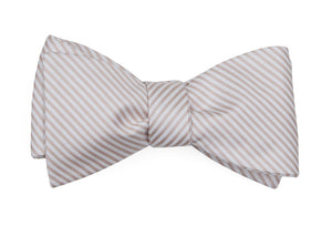 Mumu Weddings - Coastal Stripe Dusty Blush Bow Tie featured image