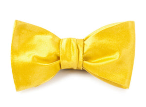 Solid Satin Vegas Gold Bow Tie featured image