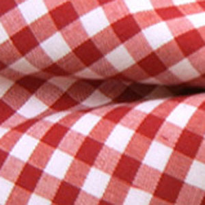 Novel Gingham Red Bow Tie