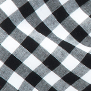 Novel Gingham Black Bow Tie alternated image 1