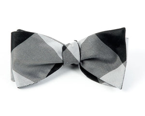 Bison Plaid Black Bow Tie featured image