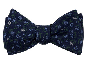 Floral Acres Navy Bow Tie featured image