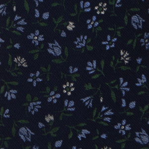 Floral Acres Navy Bow Tie alternated image 1