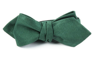 Grosgrain Solid Eucalyptus Green Bow Tie alternated image 1