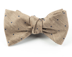 Bulletin Dot Tan Bow Tie featured image