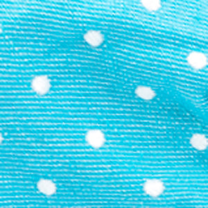 Dotted Dots Turquoise Bow Tie alternated image 1