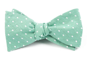 Dotted Dots Mint Bow Tie featured image