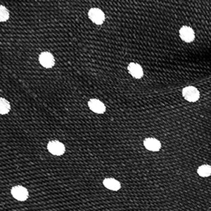 Dotted Dots Black Bow Tie alternated image 1
