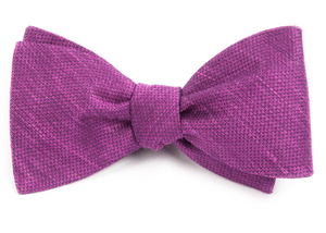 Festival Textured Solid Azalea Bow Tie featured image