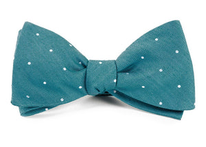 Bulletin Dot Teal Bow Tie featured image