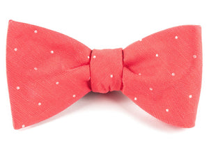 Bulletin Dot Coral Bow Tie featured image