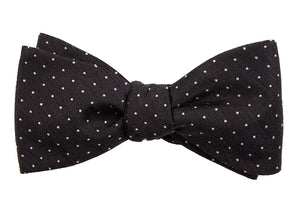 Rivington Dots Black Bow Tie featured image