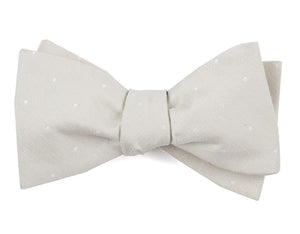 Bulletin Dot Light Champagne Bow Tie